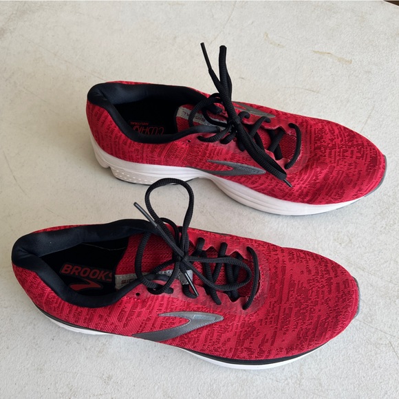 New - Brooks Signal 3 Men’s Running Shoes - Red - Picture 5 of 11